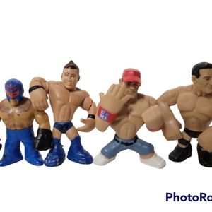 WWE Rumblers Figures Ray Mysterio John Cena